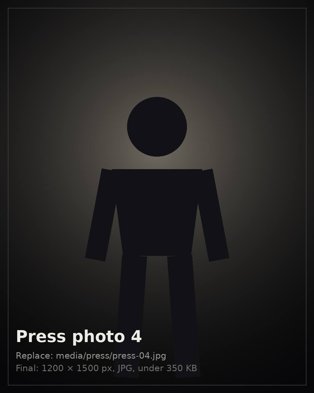 Press portrait example 4